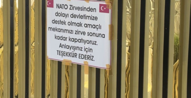 Ankara'da eğlence merkezi, NATO zirvesi nedeniyle kapatıldı