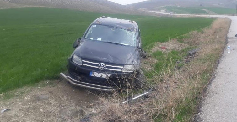 Ankara’da Etkili Olan Yağış Kazaya Neden Oldu: 1 Yaralı