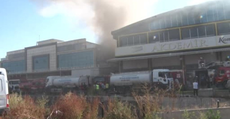 Ankara'da fabrikanın çatısında çıkan yangın kontrol altına alındı