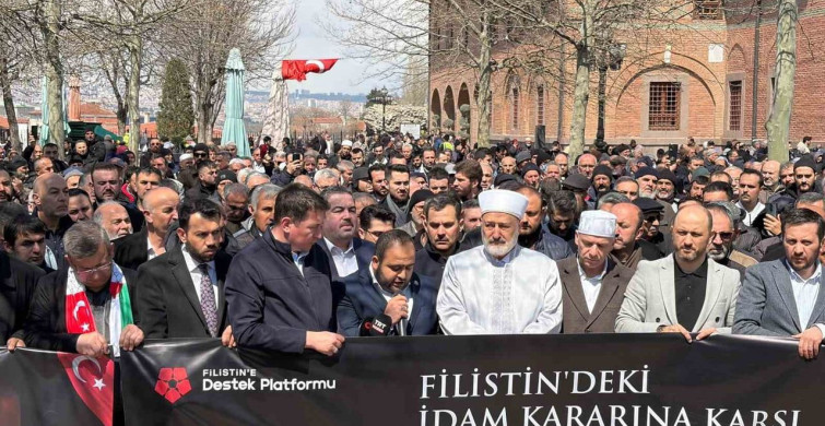 Ankara'da Filistinlilere Yönelik İdam Kararına Protesto