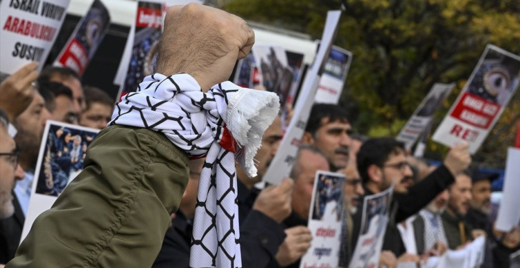 Ankara'da Gazze İçin Protesto: BMGK Kararı Eleştirildi