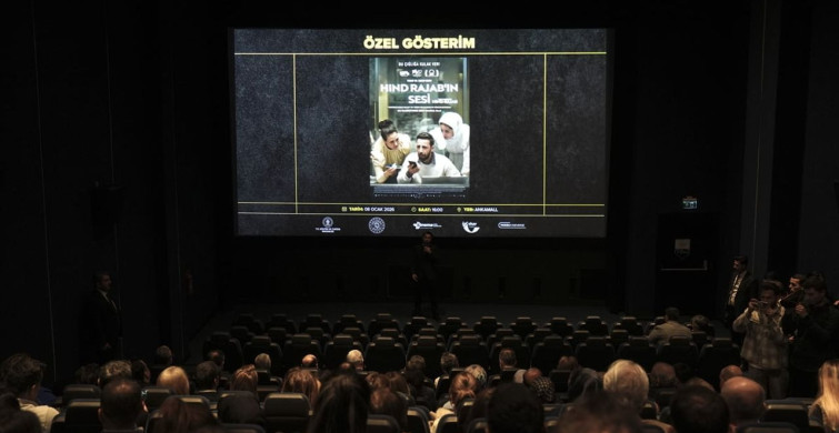 Ankara'da 'Hind Rajab'ın Sesi' Filminin Gösterimi Gerçekleşti