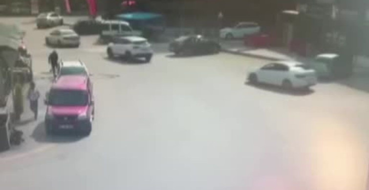 Ankara'da husumetli şahısların kavgası güvenlik kamerasına yansıdı