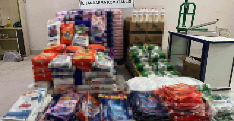 Ankara'da Kaçak Deterjan Operasyonu