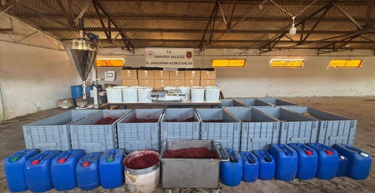 Ankara'da Kaçak Nargile Tütünü Operasyonu