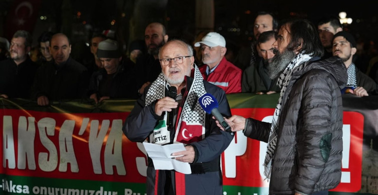 Ankara'da Mescid-i Aksa İçin Protesto Düzenlendi