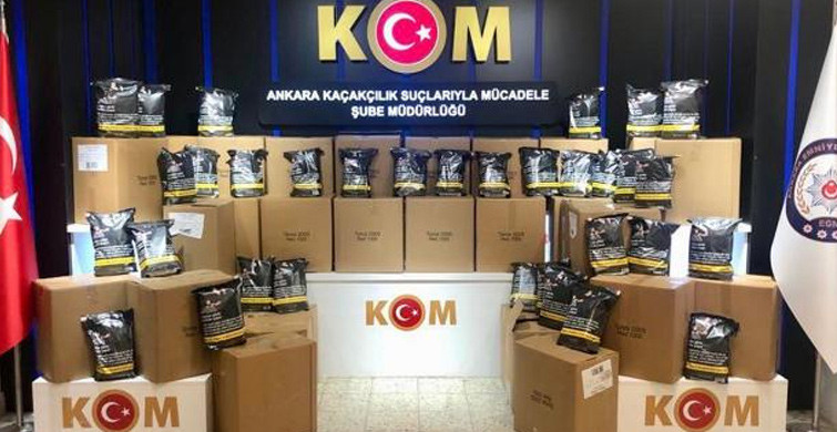 Ankara'da Mükerrer Bandrollü Tütün Operasyonu Düzenlendi