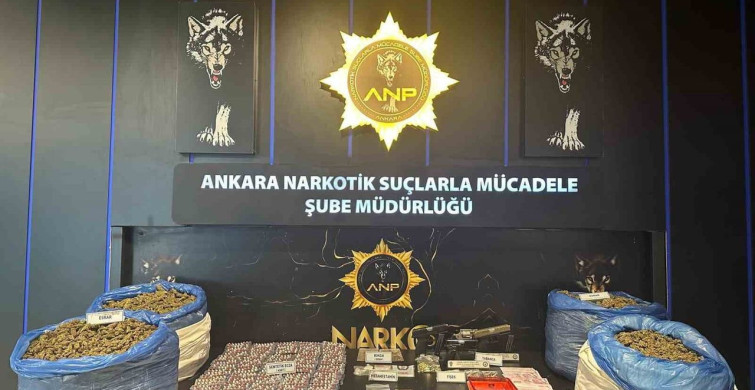 Ankara'da Narkotik Operasyonları: 107 Gözaltı ve Ciddi Ele Geçirilen Maddeler