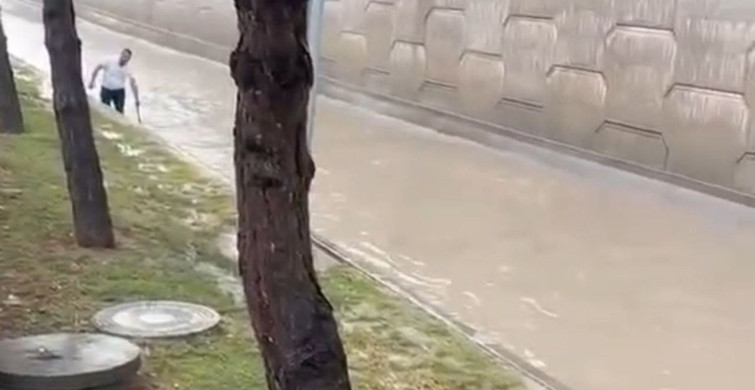 Ankara'da Sağanak Yağış Hayatı Olumsuz Etkiledi