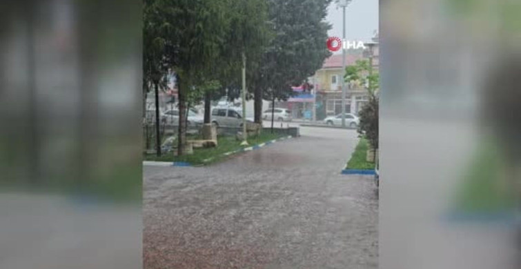 Ankara'da Şiddetli Yağmur ve Dolu