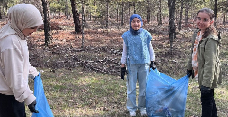 Ankara'da Sınıf Doğaya Taşındı