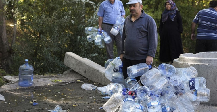 Ankara'da Su Kesintisi: Mamaklılar Çeşmelerden Su Temin Ediyor