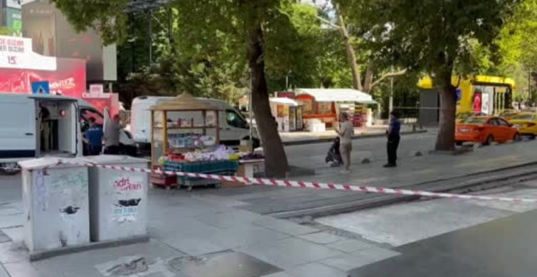 Ankara'da şüpheli paket imha edildi