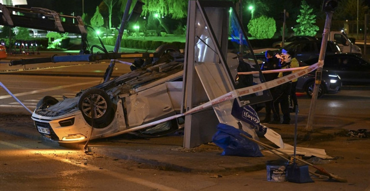 Ankara'da Trafik Kazası: 4 Yaralı