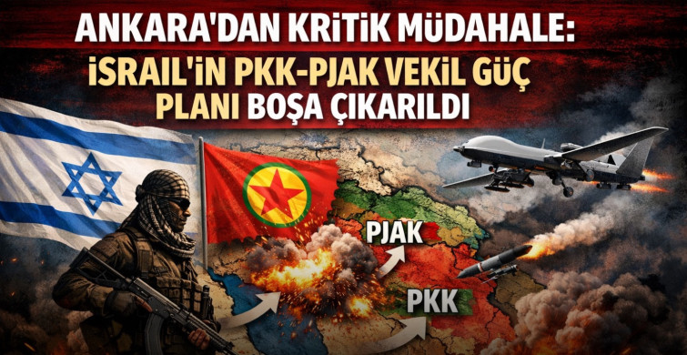Ankara’dan Kritik Müdahale: İsrail’in PKK-PJAK Vekil Güç Planı Boşa Çıkarıldı