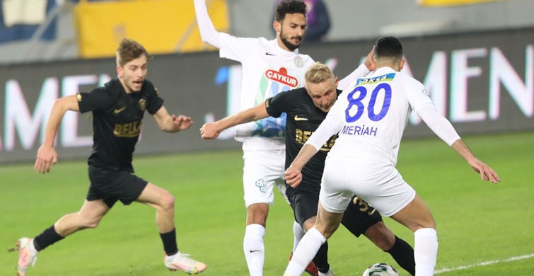 Ankaragücü - Rizepor Maçında Kazanan Çıkmadı