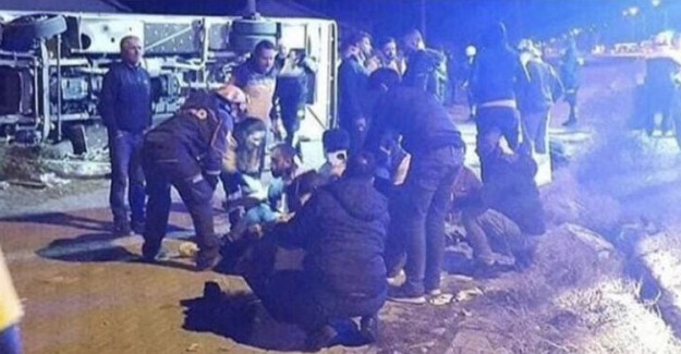 Ankaragücü Taraftarlarını Taşıyan Otobüsün Kaza Yaptığı Aracın Şoförü Alkollü Çıktı