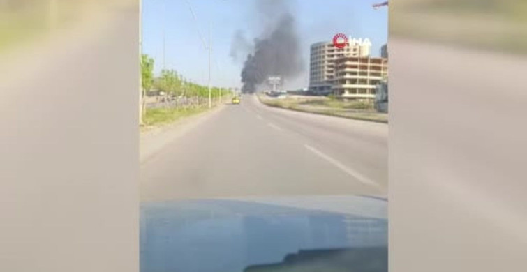 Ankara’nın Sincan ilçesinde şantiyede yangın çıktı