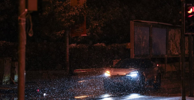 Ankara'nın Yüksek Bölgelerinde Kar Yağışı Etkili Oldu