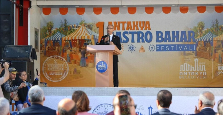 Antakya Gastro Bahar Festivali Açıldı