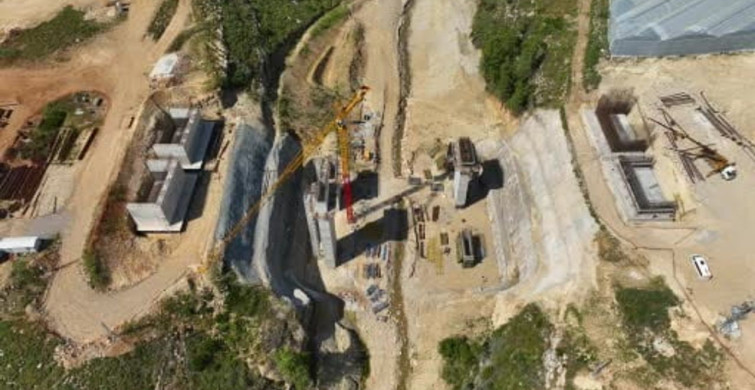 Antalya-Alanya Otoyolu'nda Çalışmalar Devam Ediyor