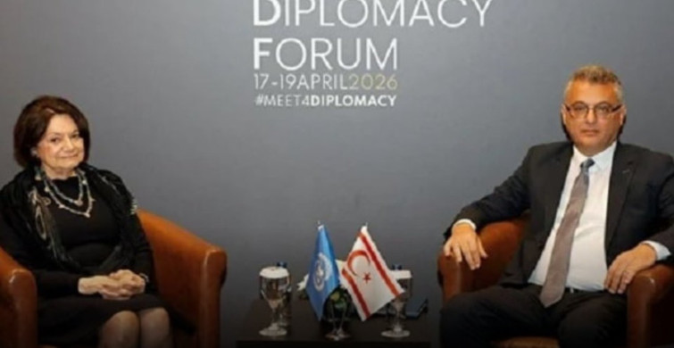 Antalya Diplomasi Forumu’nda KKTC bayrağı gerginliği