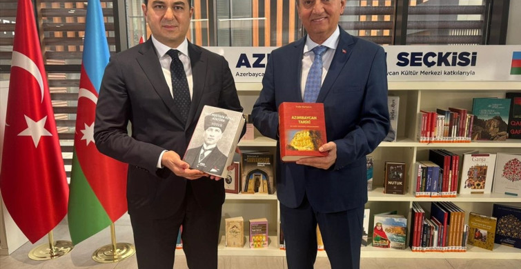 Antalya Kütüphanesi'nde Azerbaycan Kültür Seçkisi Açıldı