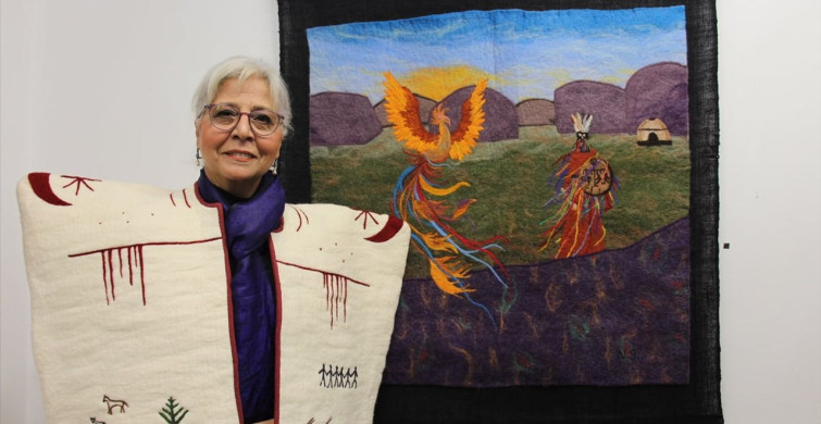 Antalya'da Aşina Keçe Sergisi