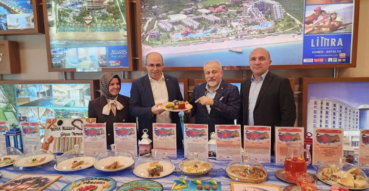 Antalya'da Coğrafi İşaretli Ürünler İftar Sofrasında Tanıtıldı