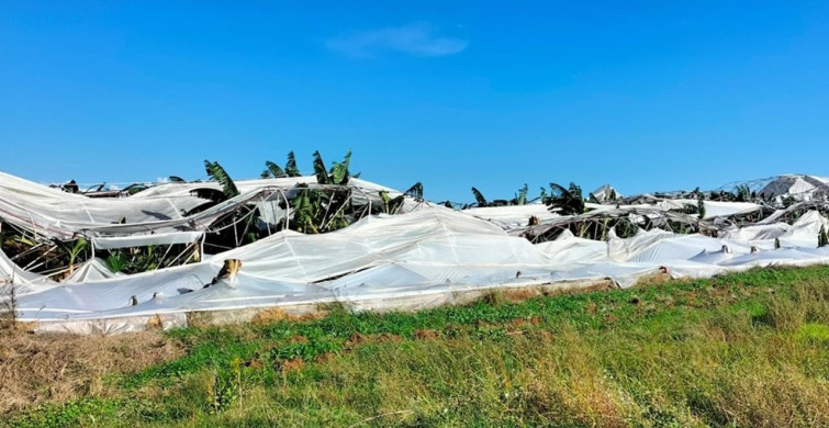 Antalya'da Hortum Tarımsal Hasara Neden Oldu