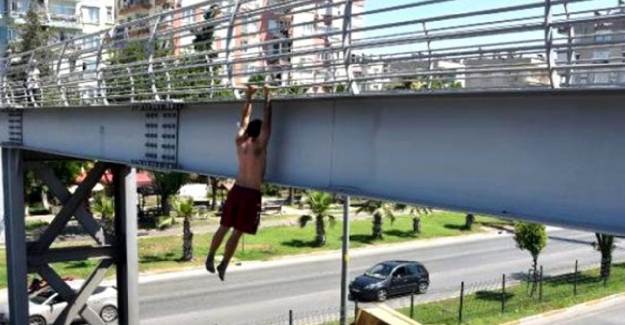 Antalya'da İntihar Etmek İsteyen Kişi İş Sözü Alınca İkna Oldu