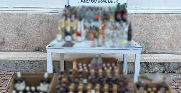 Antalya'da Kaçak Alkol ve Sigara Operasyonu