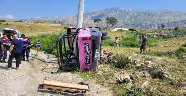 Antalya’da korkunç kaza: Çok sayıda turist yaralandı!