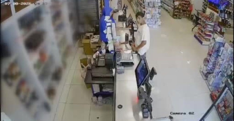 Antalya'da marketten para alıp otomobil kaçıran şüpheli yakalandı