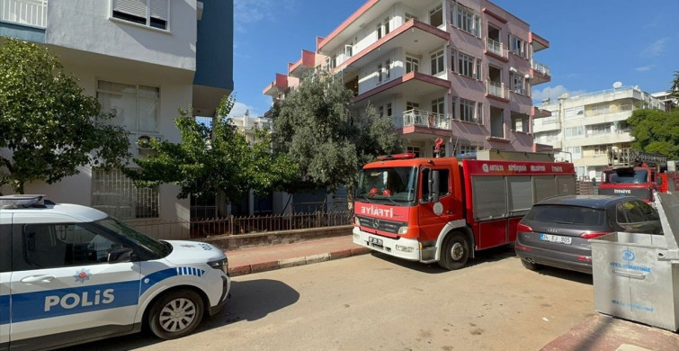 Antalya'da Metru Küt Bina Yangını: 1 Ölü