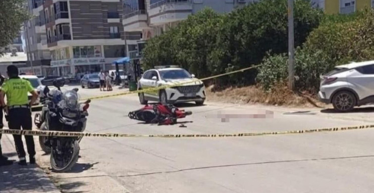 Antalya'da motosiklet sürücüsü trafik kazasında hayatını kaybetti