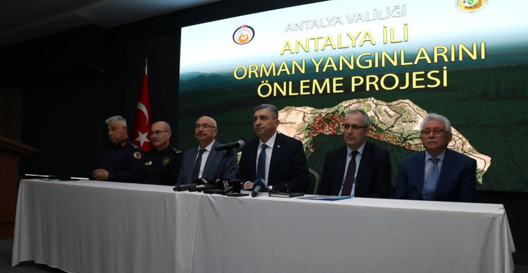 Antalya'da Orman Yangınlarını Önleme Planı Uygulamaya Geçti