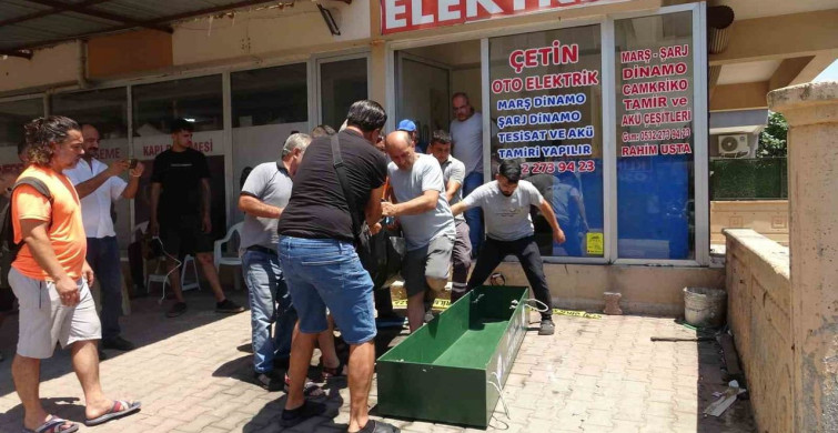 Antalya'da oto elektrik ustası iş yerinde ölü bulundu