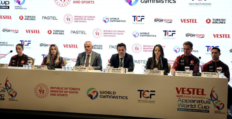 Antalya'da Rekor Katılımla Artistik Cimnastik Dünya Kupası Düzenlendi