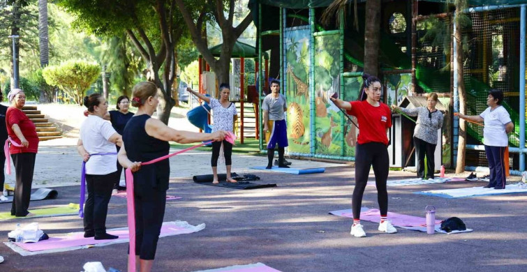 Antalya'da sabah sporuyla güne zinde başlama fırsatı