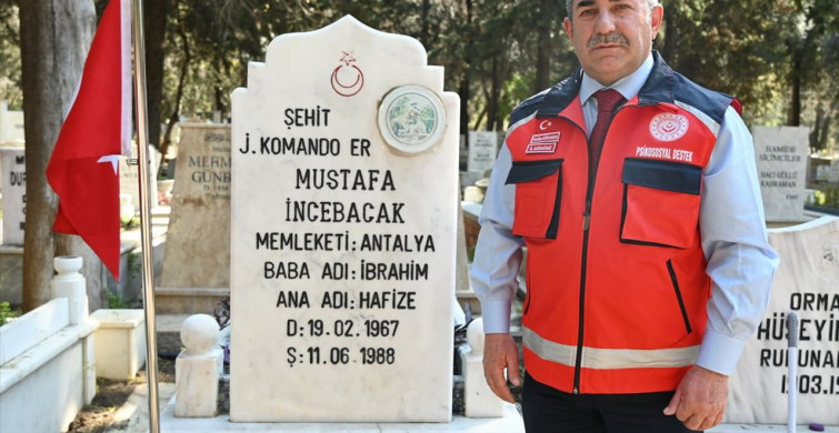 Antalya'da Şehit Mezarlıkları Bakımda