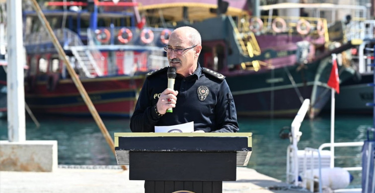 Antalya'da Şehit Polis Memuru Veysel Özkayacan'ın Adını Taşıyan Karakol Botu Göreve Başladı