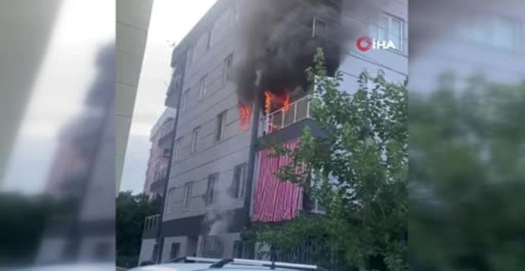 Antalya'da tüp patlaması sonucu daire yangında küle döndü