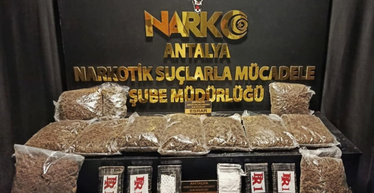 Antalya'da Uyuşturucu Operasyonu: 4 Tutuklama