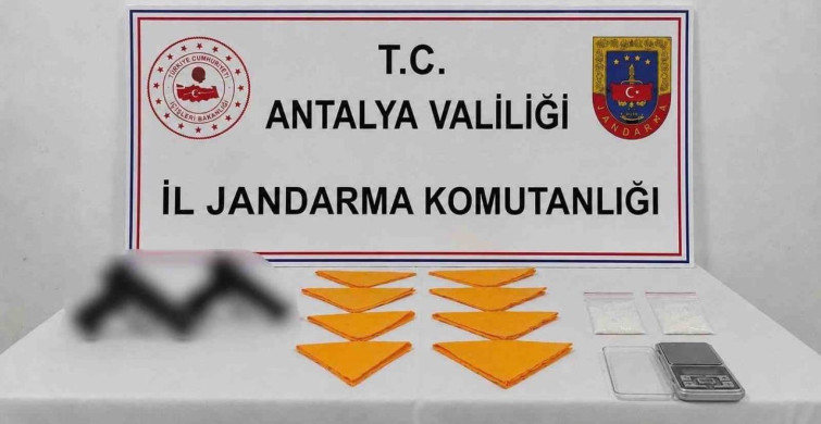 Antalya'da uyuşturucu operasyonunda bir şüpheli tutuklandı