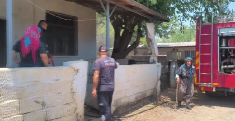 Antalya'da uzaklaştırma kararına sinirlenen adam evini ateşe verdi