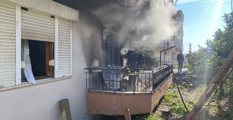 Antalya'da Yangın: Bir Kişi Yaralandı