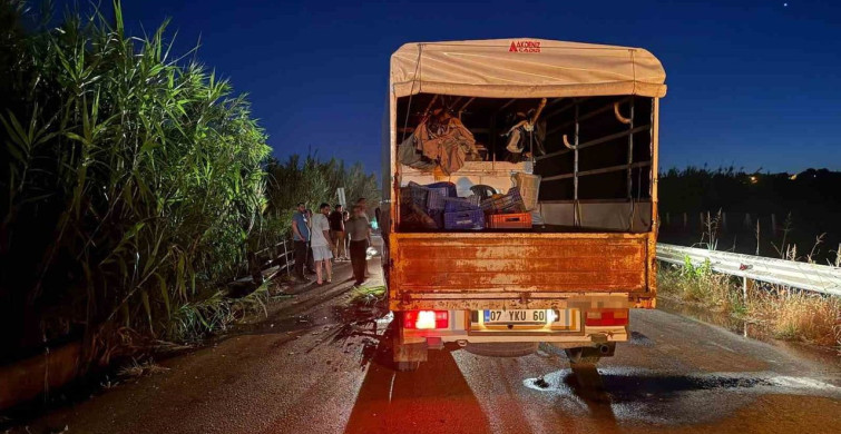 Antalya’da zincirleme trafik kazası: 1 yaralı