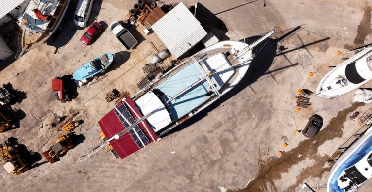 Antalya'daki Tur Tekneleri Yeni Sezona Hazırlanıyor