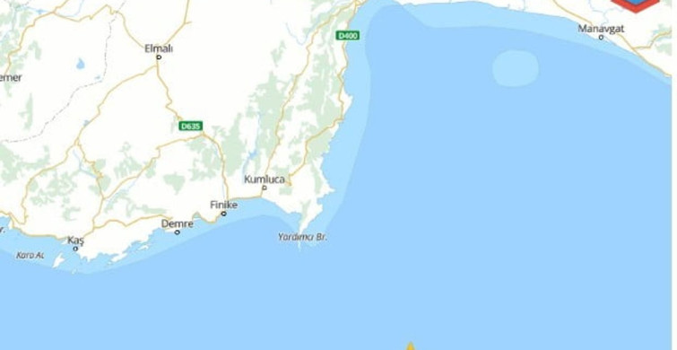Antalya’nın Kumluca ilçesinde 3.5 büyüklüğünde deprem